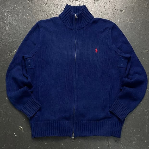 95 폴로 니트집업 