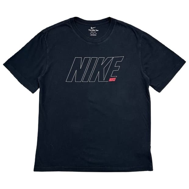 NIKE 드라이핏 크래픽 반팔티 블랙 XL