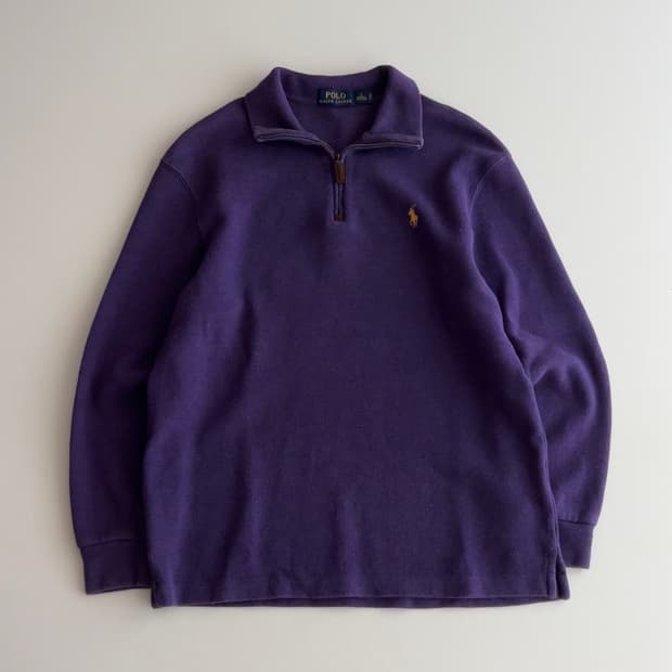 폴로 랄프로렌 쿼터 집업 S