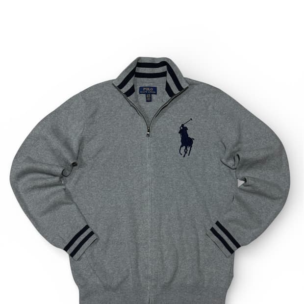 폴로 랄프로렌 신형 빅포니 니트집업 