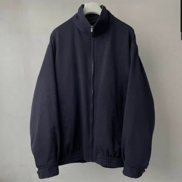 [3] 22AW 코모리 캐시미어 트랙자켓 네이비 팝니다