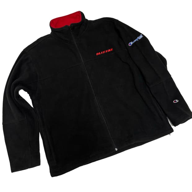 챔피온 x 브리지스톤 x 블리작 플리스 자켓
