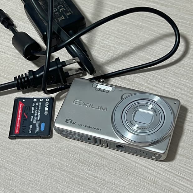 (작례o) Casio zs25 실버 카시오 빈티지 카메라