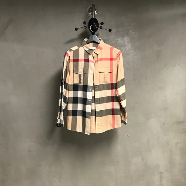 버버리 긴팔 셔츠 14Y(W)