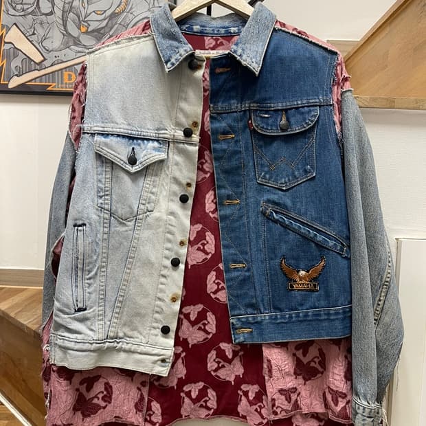 리빌드 바이 니들스 데님자켓