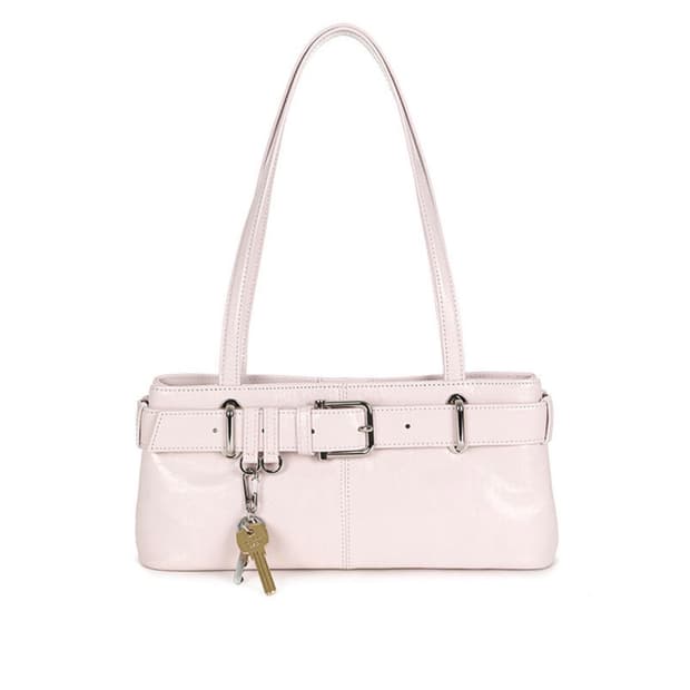 오소이 숄더 브로클 미니 백 핑크 