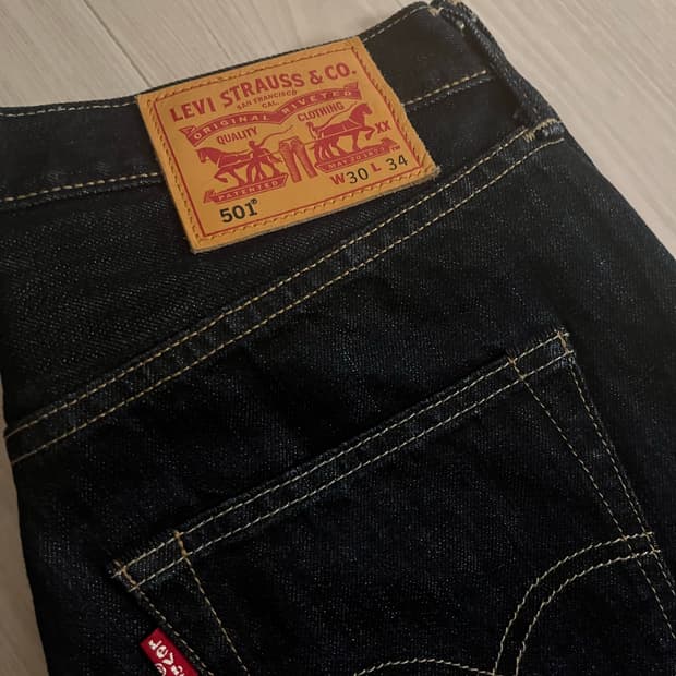 [30x34] 리바이스 501 오리지널 데님 팬츠 청바지