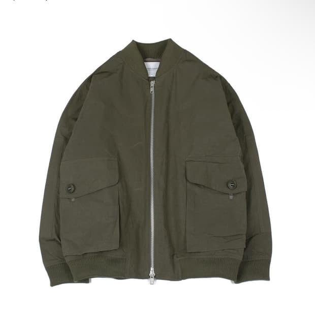 유니드가먼츠 Waxed Extra Jacket (Olive) 38사이즈