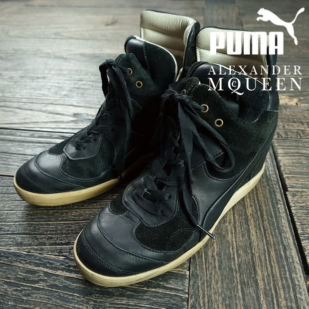 [푸마 X 알렉산더 맥퀸] Y2K 빈티지 웨지힐 스니커즈 P01537