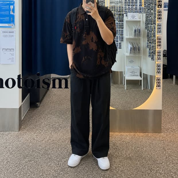 105 POLO 폴로 랄프로렌 반팔 카라티 타이다이 커스텀