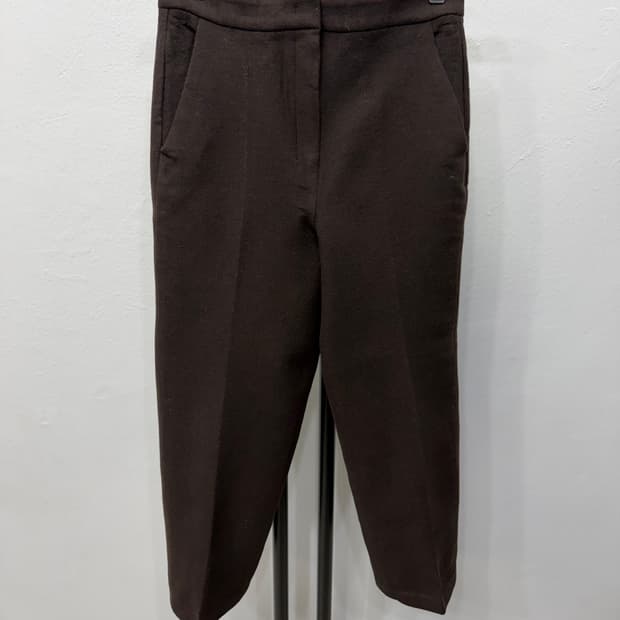 정품) 띠어리 여성 모재질 기본 슬랙스 팬츠 0