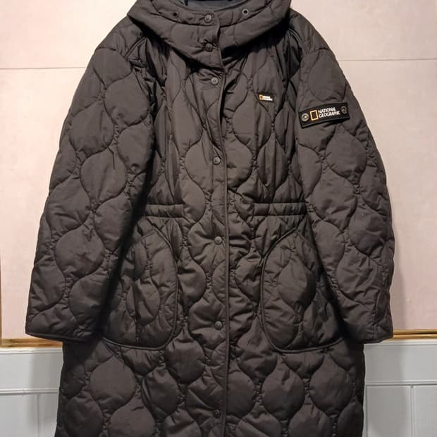 내셔널지오그래픽 정품 여성 퀼팅 점퍼 90 (S) 사이즈