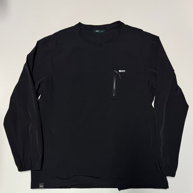 네파 Nepa 24년도 등산 나일론 바스락 맨투맨 2XL 블랙