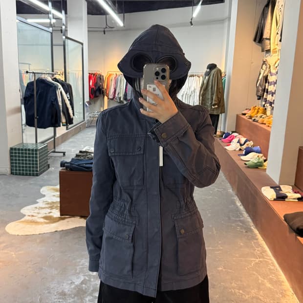 C.P. 컴퍼니 고글 블루 자켓 H2026