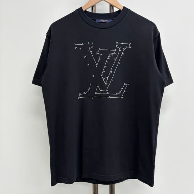 [M]루이비통 LV로고 반팔티