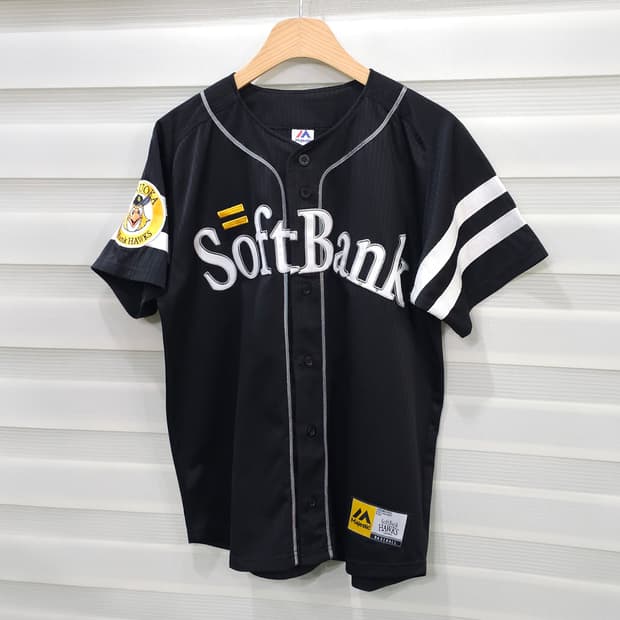 마제스틱 소프트뱅크 호크스 야구 유니폼- M