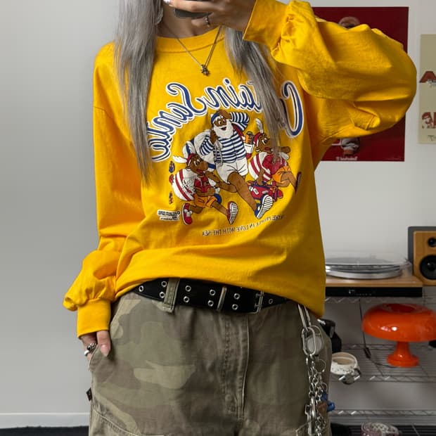 캡틴산타 00s 그래픽 롱슬리브