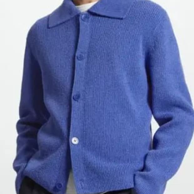 COS 코스 부클레 니트 가디건 S