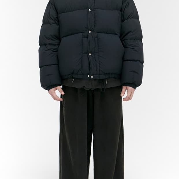 [4]폴리테루 유즈드스냅 푸퍼패딩 네이비