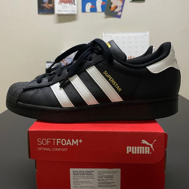 (250) 아디다스 슈퍼스타 코어블랙 화이트
