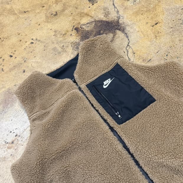 [정품/xl,105] 나이키 리버서블 플리스 베스트 b17