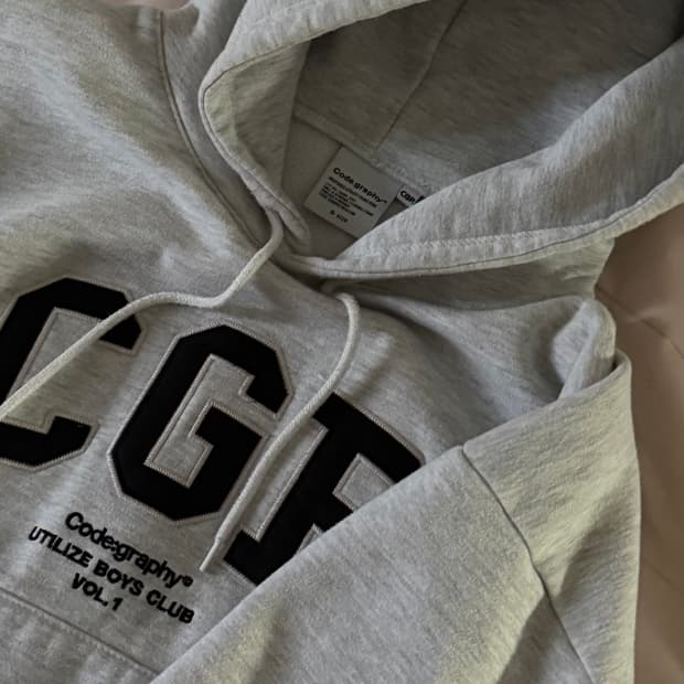 코드그라피 후드티