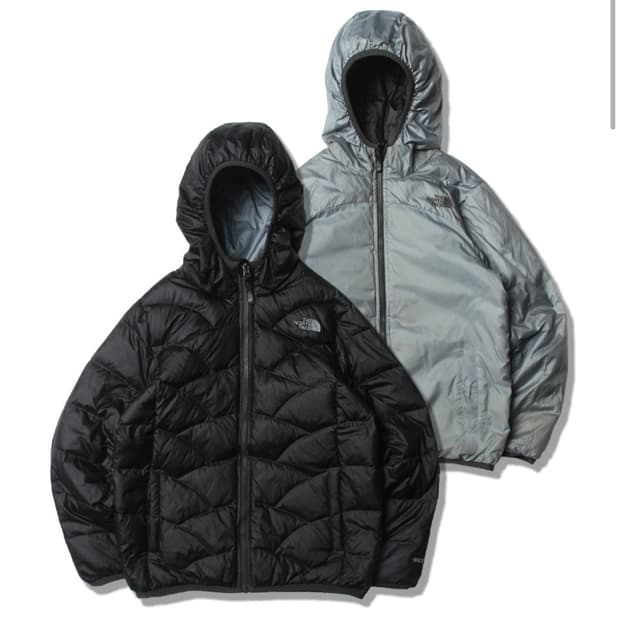 노스페이스 경량 패딩 걸L