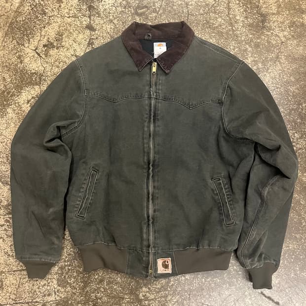 00s 칼하트 j14 모스그린 산타페 자켓