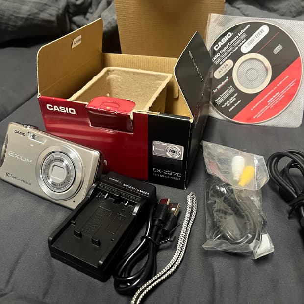 S급 (최예나 디카) 카시오 엑슬림 casio ex-z270