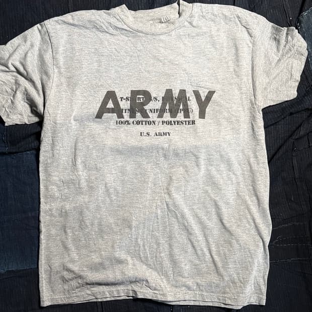 US Army 'Spec.' 스텐실 IPFU 티셔츠 XL