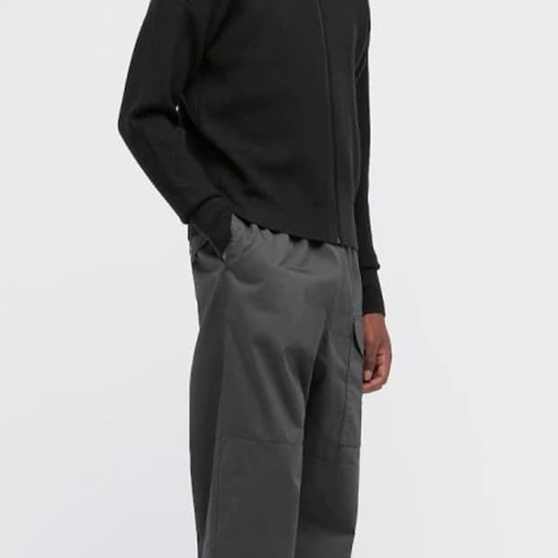 유니클로 u 르메르 메리노울 집업니트 [L]