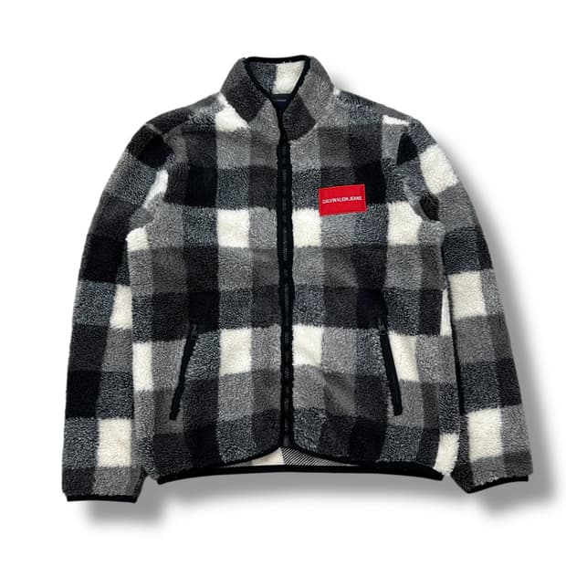 캘빈클라인진스 플리스 집업 r2109