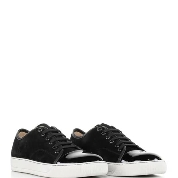 랑방 스웨이드 스니커즈 블랙 5사이즈 팔아요