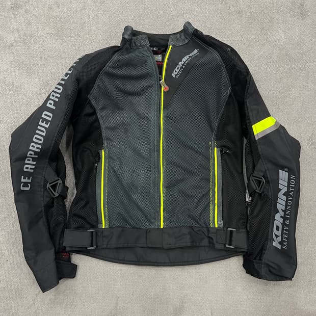 코미네 메쉬 모토사이클 라이더 자켓