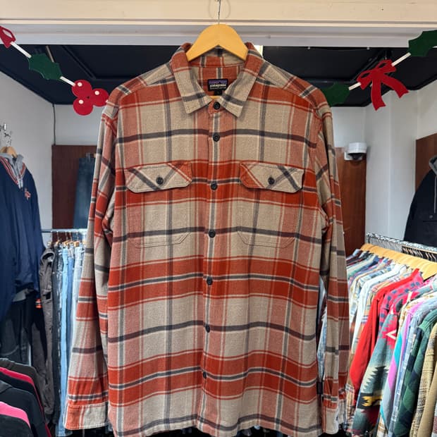 파타고니아 오가닉코튼 플란넬셔츠 L