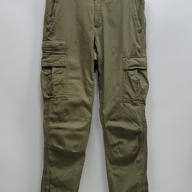 GUESS 게스 데님 카고 팬츠 조거 팬츠 / 남 84 (33) 카키
