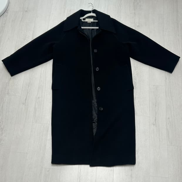 라퍼지포우먼 오로 울리치 트렌치 맥코트(블랙)