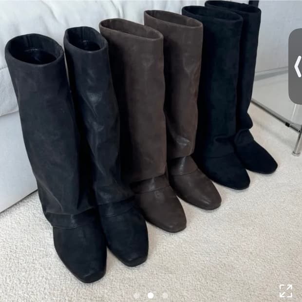 하비추천 폴딩 워머 롱부츠 240 1블랙