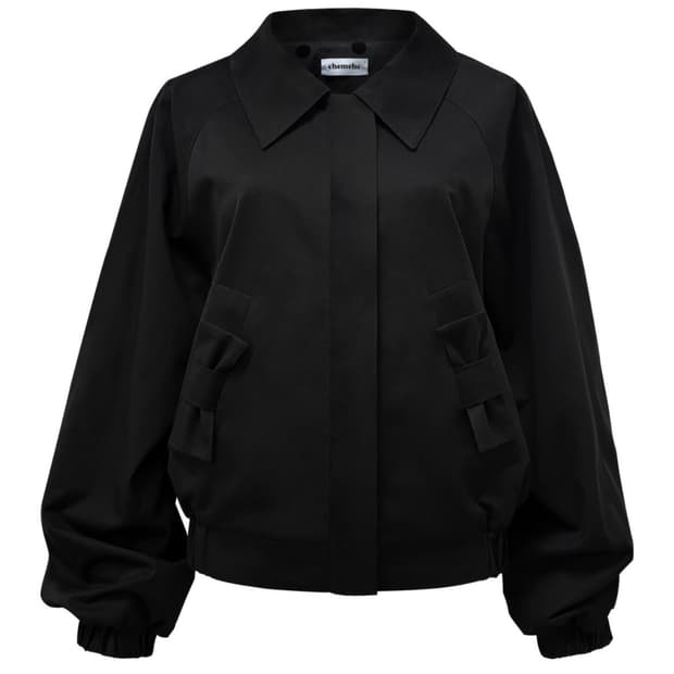 (새상품) 체메씨 자켓 BOW RAGLAN COTTON JACKET