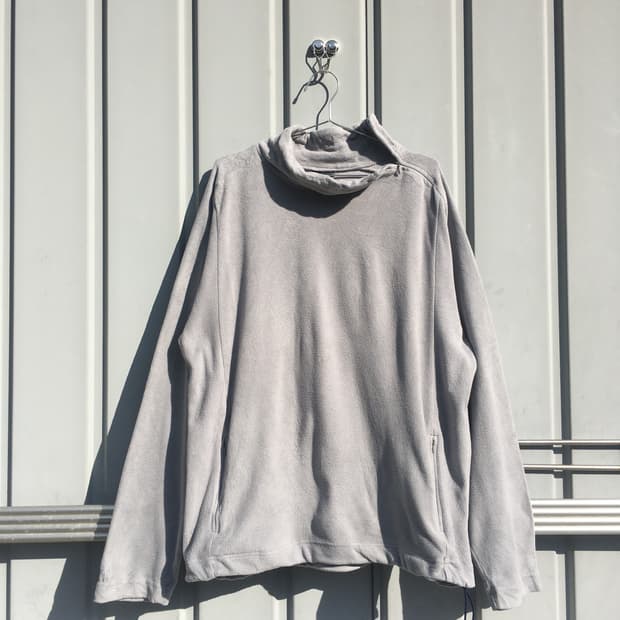 챔피온 하프집업 플리스 포켓 포함