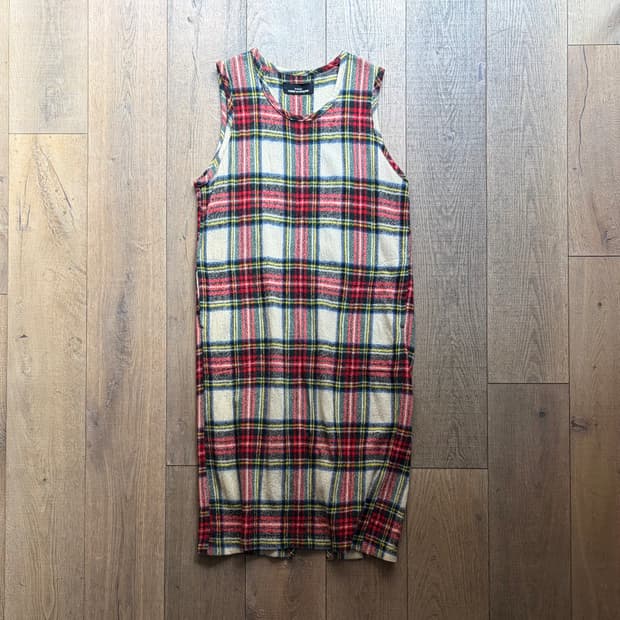 90's Check Basic One Piece