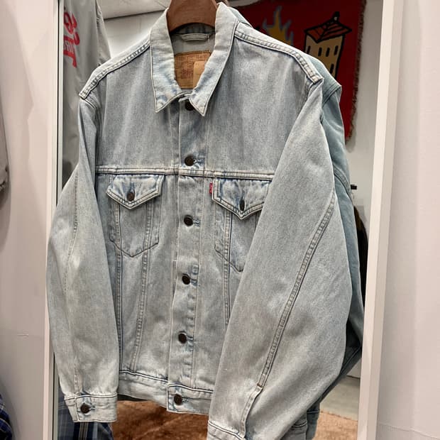 90s Levis 리바이스 70503 데님 트러커 자켓