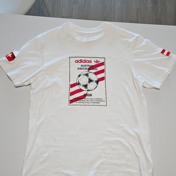 아디다스 2008 스위스-오스트리아 유로 월드컵 티셔츠