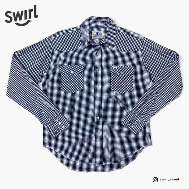 Bape tartan western shirts