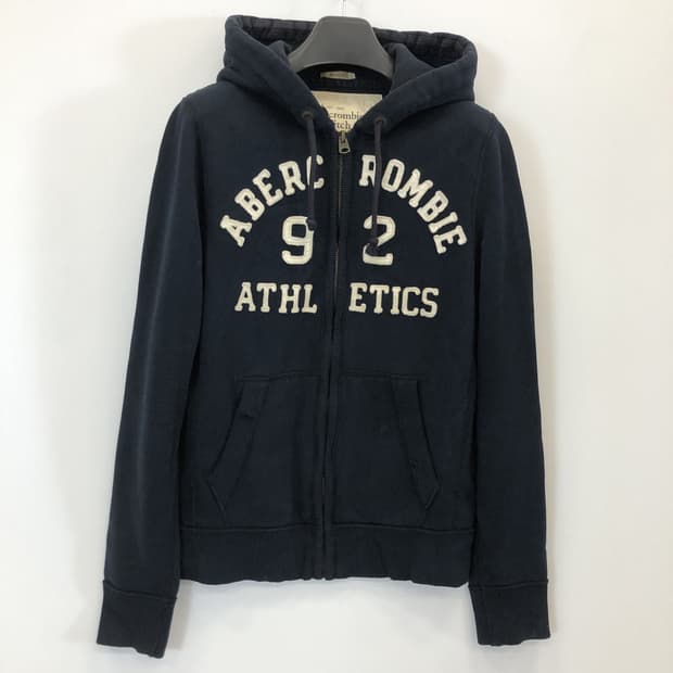 아베크롬비 Y2K 아치로고 후드집업 L
