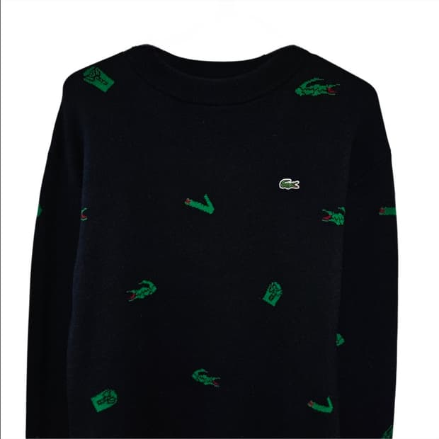 라코스테 여성 니트티셔츠 95 M 골프웨어