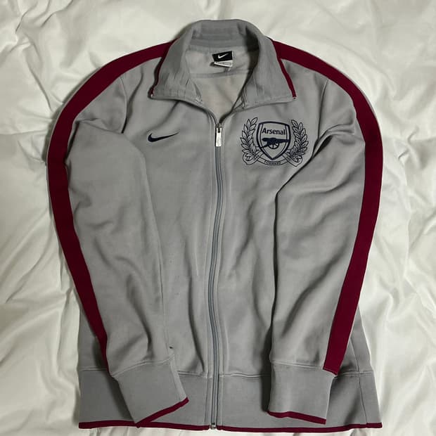 나이키 스우시 아스날 125주년 트랙탑