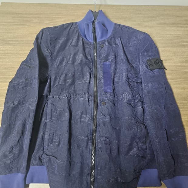 스톤아일랜드 쉐도우프로젝트 STRIPED NYLON METAL 자켓