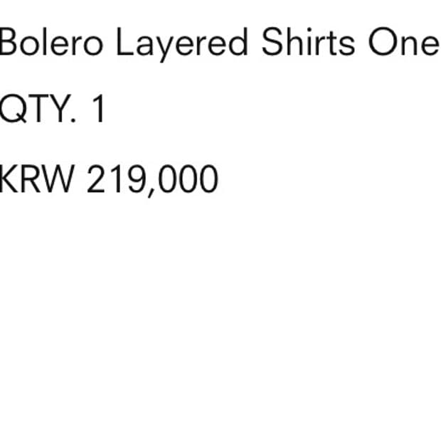 트리밍버드 볼레로 레이어드 셔츠 원피스