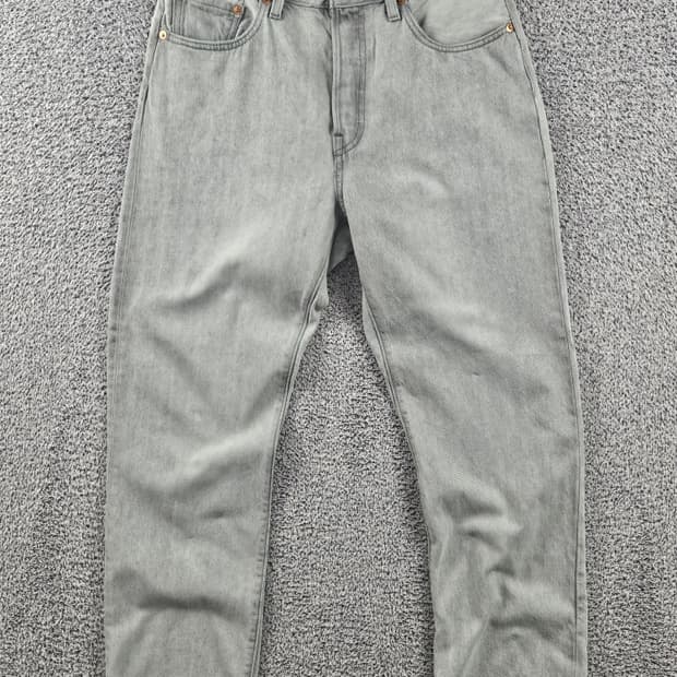 리바이스 501 그레이 진 데님 팬츠 ( 28X26 ) / 10868